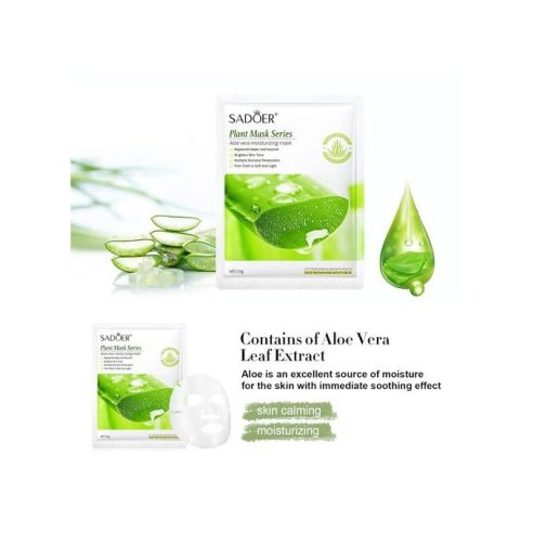 SADOER 8pcs Fruit Face Mask, Moisturizing Skin Care Set