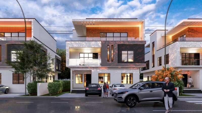Elegant 6-Bedroom Stand-Alone Duplex Apartment